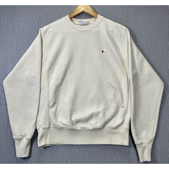 Champion Other - Champion Reverse Weave Crewneck Pullover Ivory Vintage 90's SZ: Small